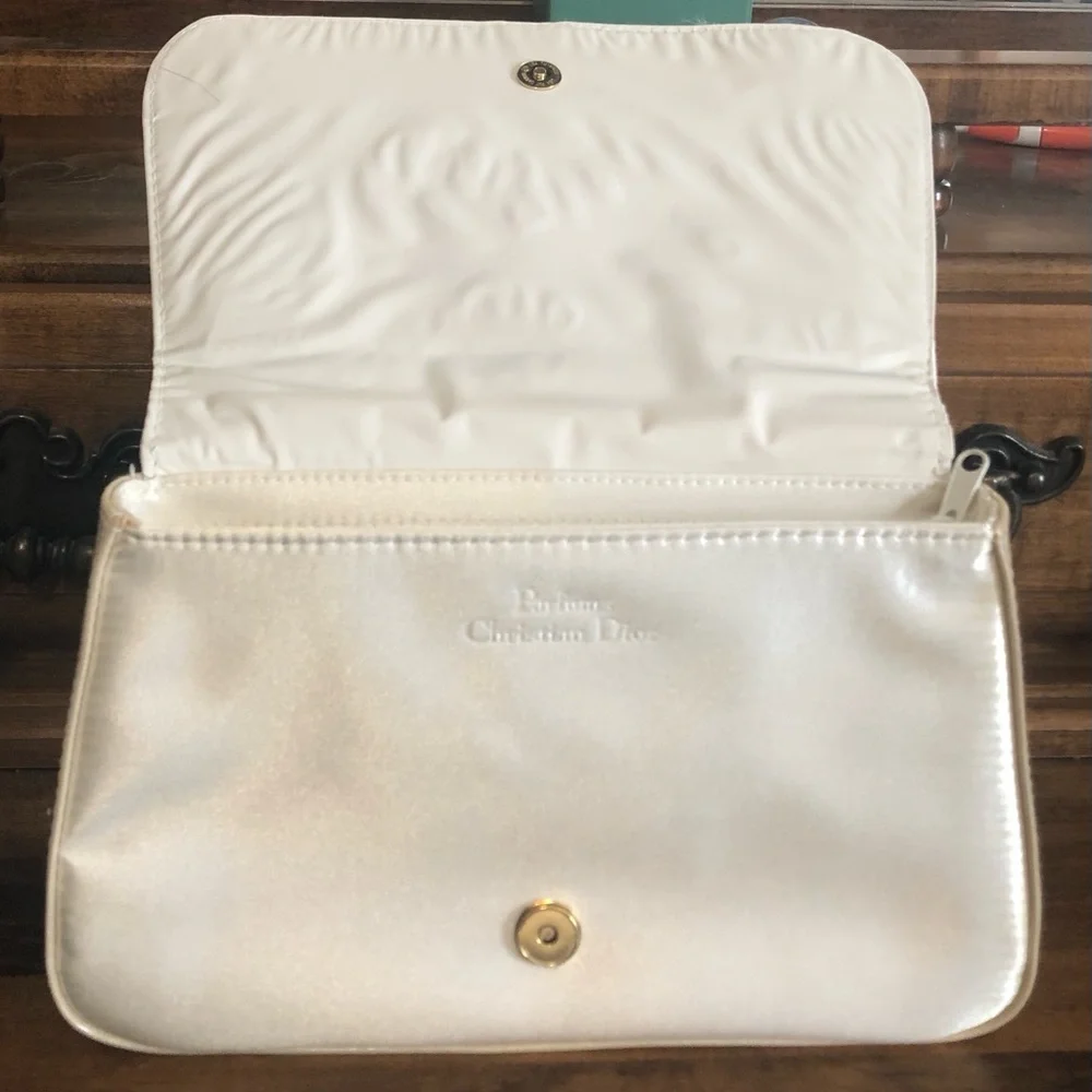 Christian Dior Vintage Holographic J’adore CD Makeup Travel Bag - Picture 4 of 11